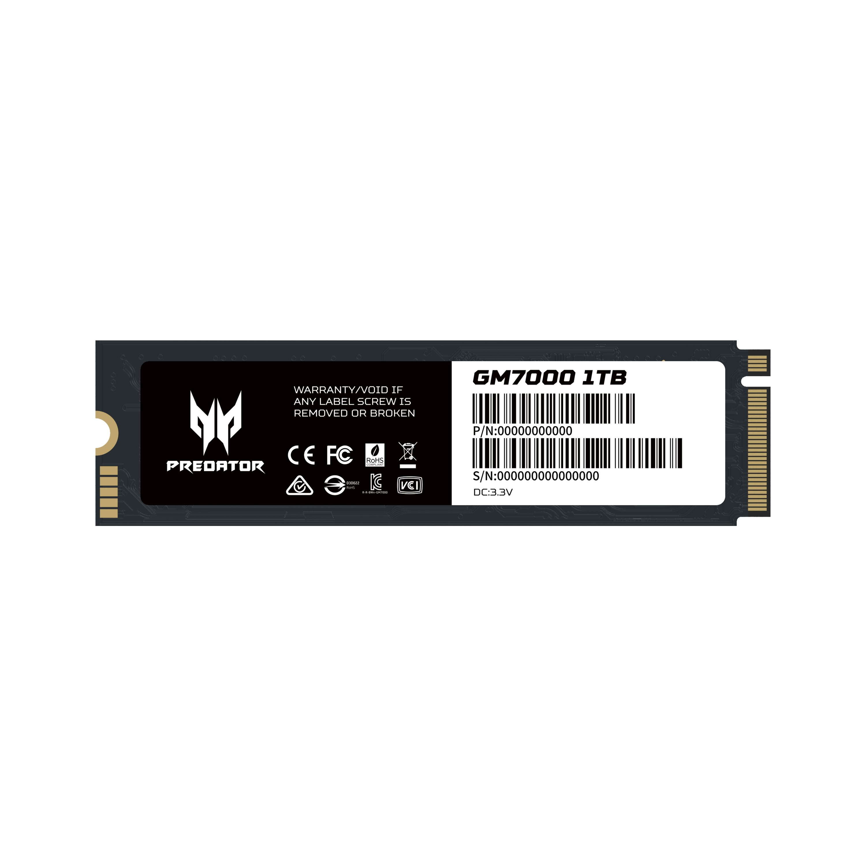 Predator GM7000 PCIe 4.0 SSD